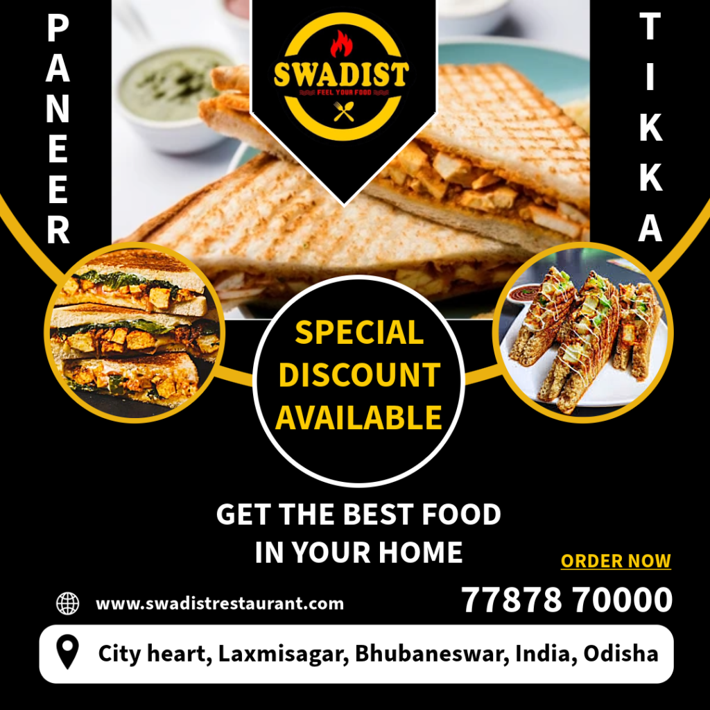 Paneer tikka sandwich