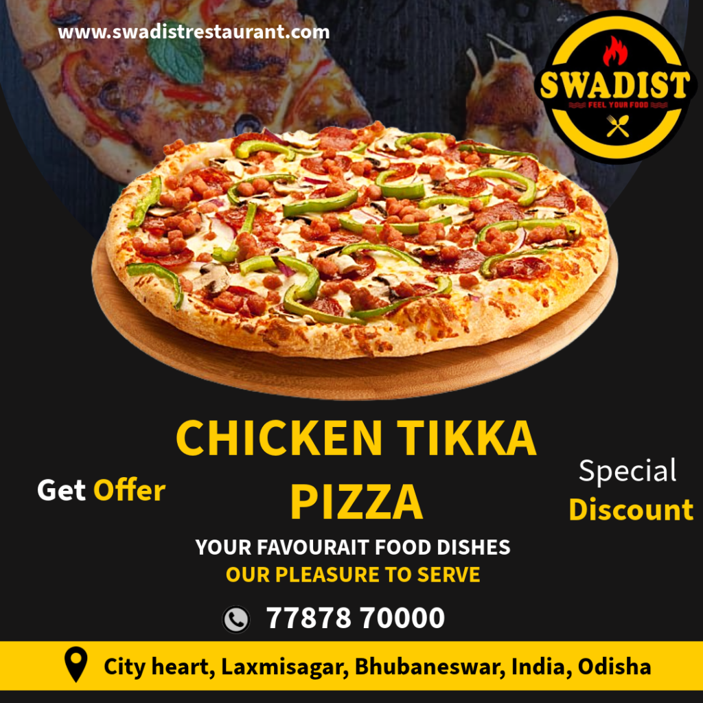 chicken tikka pizza