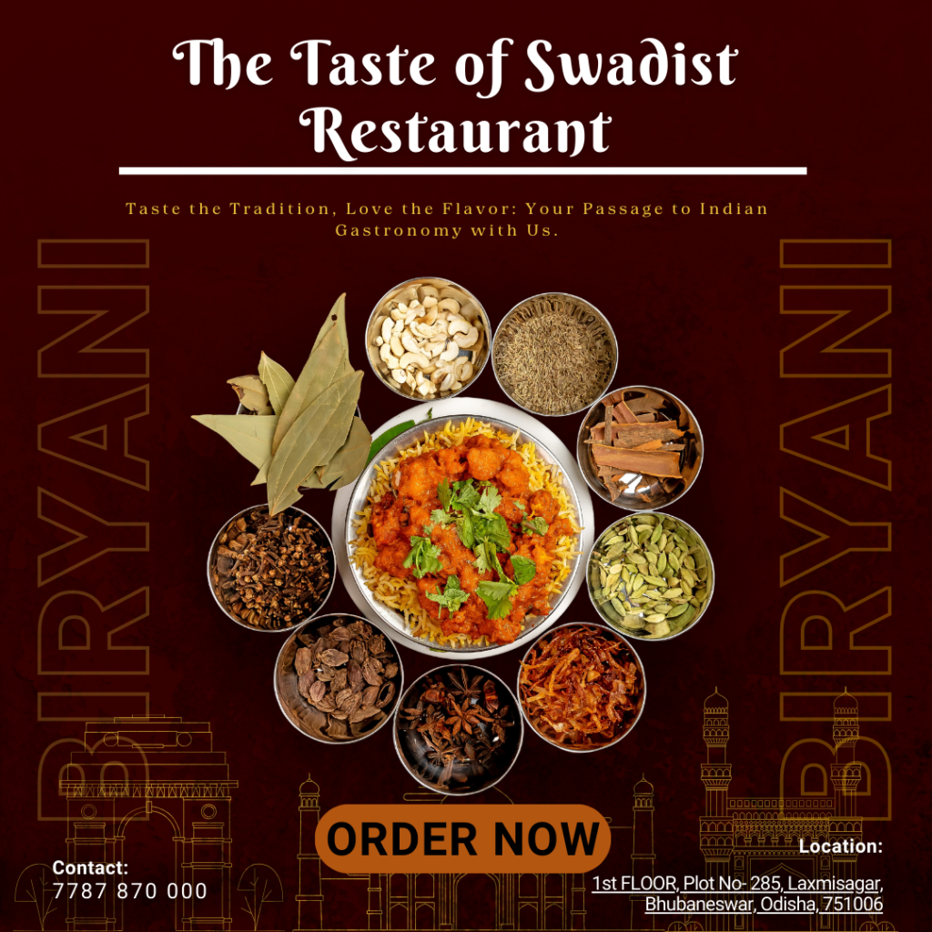 The Taste of Swadist Restaurant