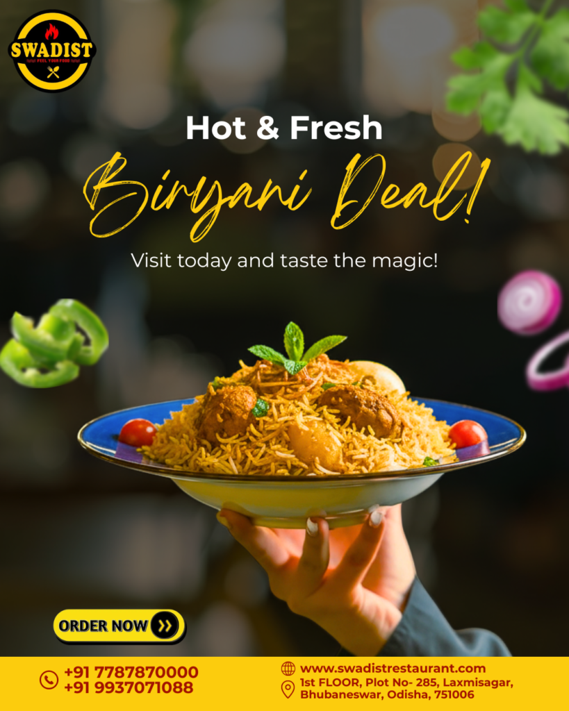 Hot & Fresh Biryani Deal!